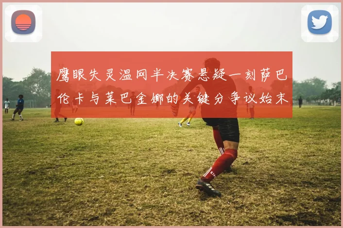 鹰眼失灵温网半决赛悬疑一刻萨巴伦卡与莱巴金娜的关键分争议始末